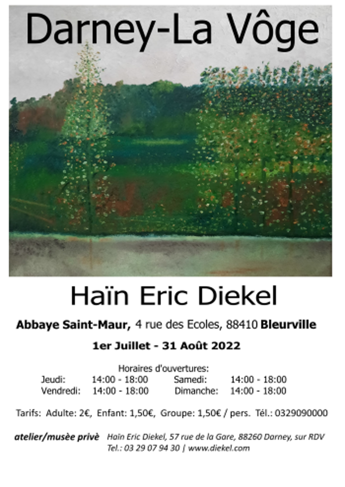 Abbaye Saint-Maur 4 rue des Ecoles, 88410 Bleurville | 1er Juillet - 31 Août 2022