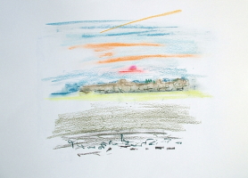 Pastelle aus Darney in Frankreich