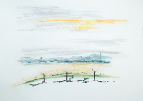 Pastelle aus Darney in Frankreich