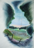 Pastell von Hain Eric Diekel