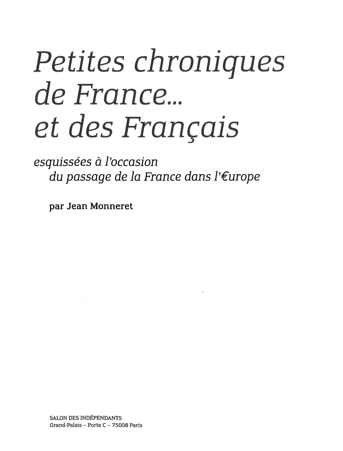 Salon des Artistes Indépendants 2002